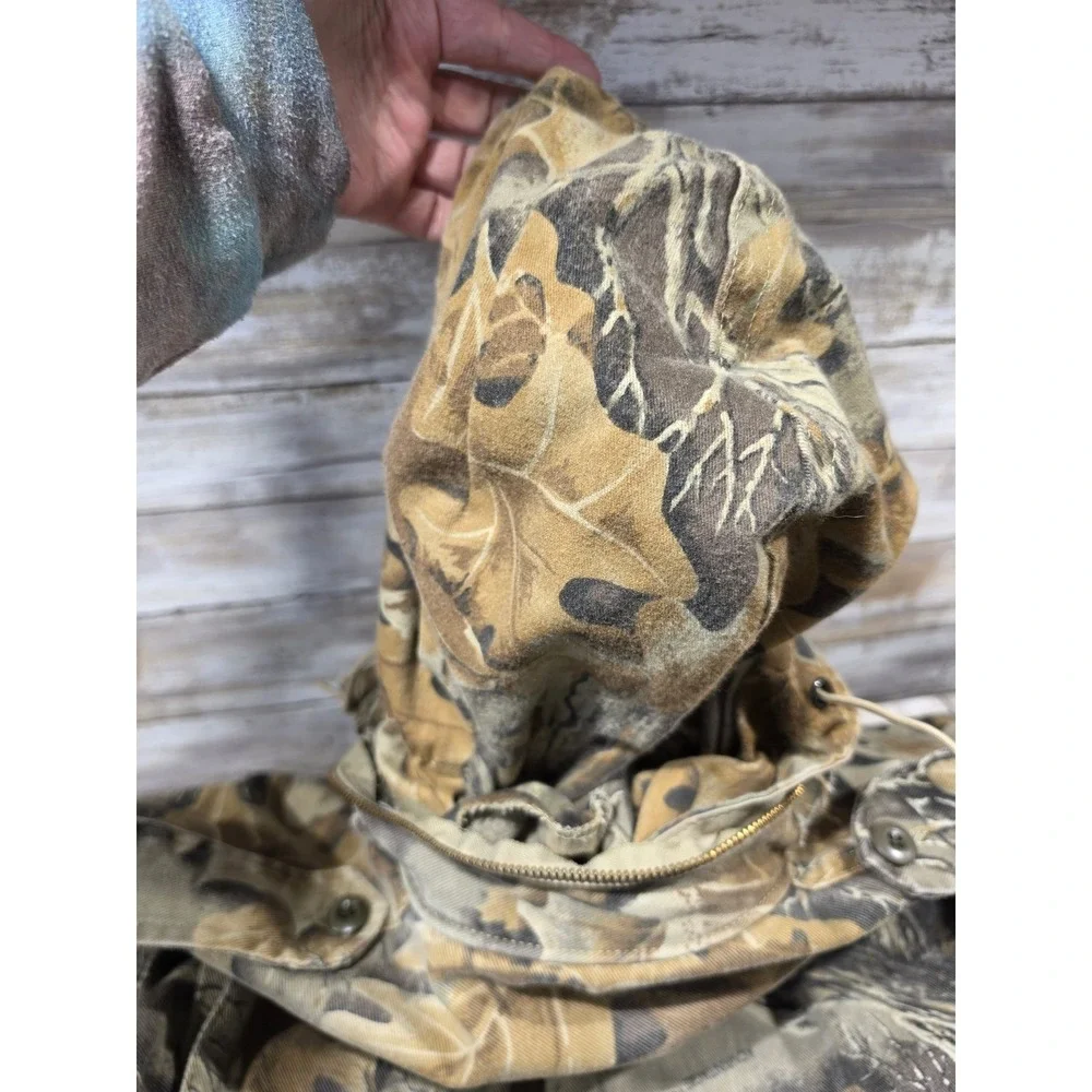 Atlanco M-65 Field‎ Jacket Mens Medium Regular Advantage Timber Camo Made in USA